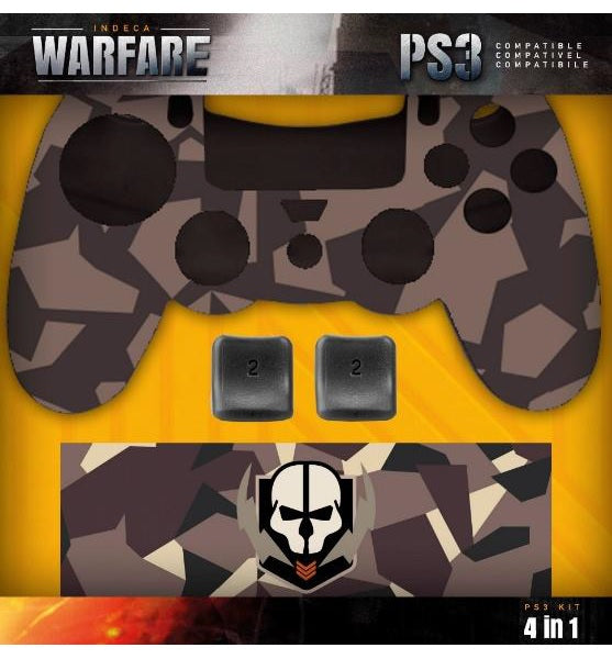 Pack Indeca Warfare 4 Componentes ( PS3 - ) Pack Indeca Warfare 4 Componentes ( PS3 - )